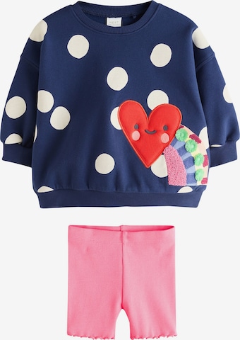 Next Set in Blue: front