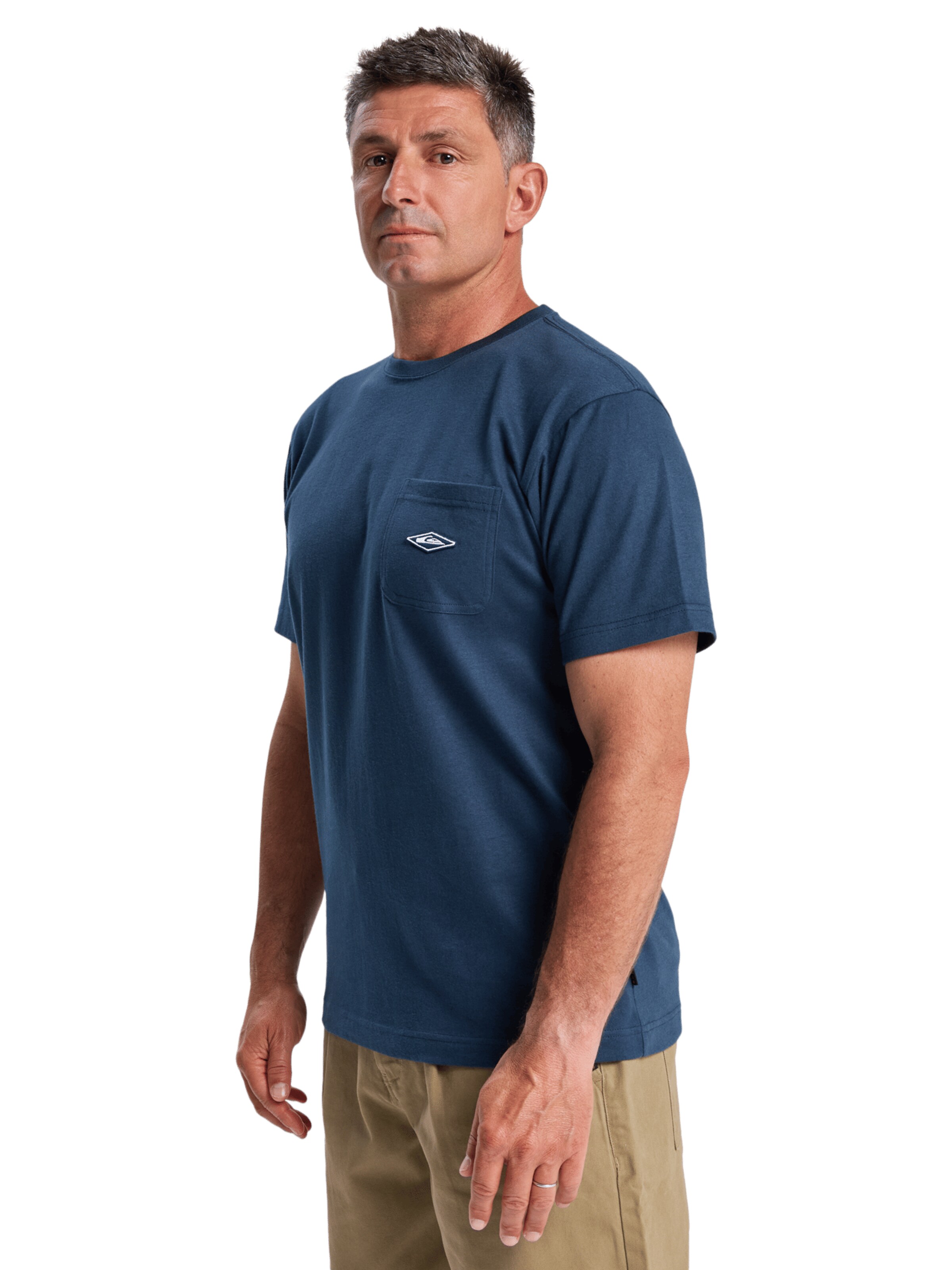 QUIKSILVER Shirt 'Diamond Pocket' in Blue