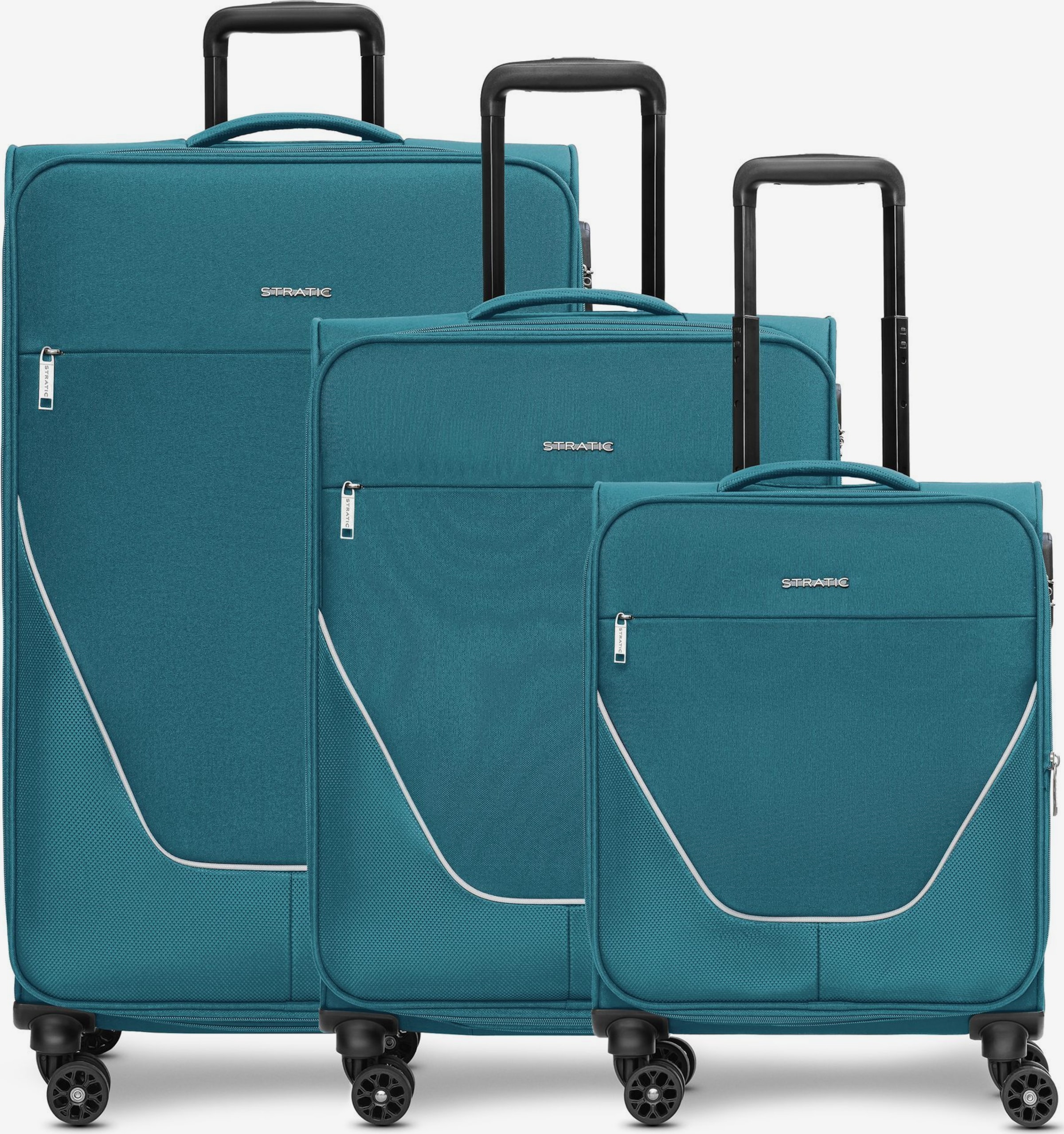 Stratic Suitcase Set in Blue ABOUT YOU - Main Image