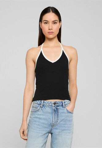 Top di Urban Classics in nero: frontale