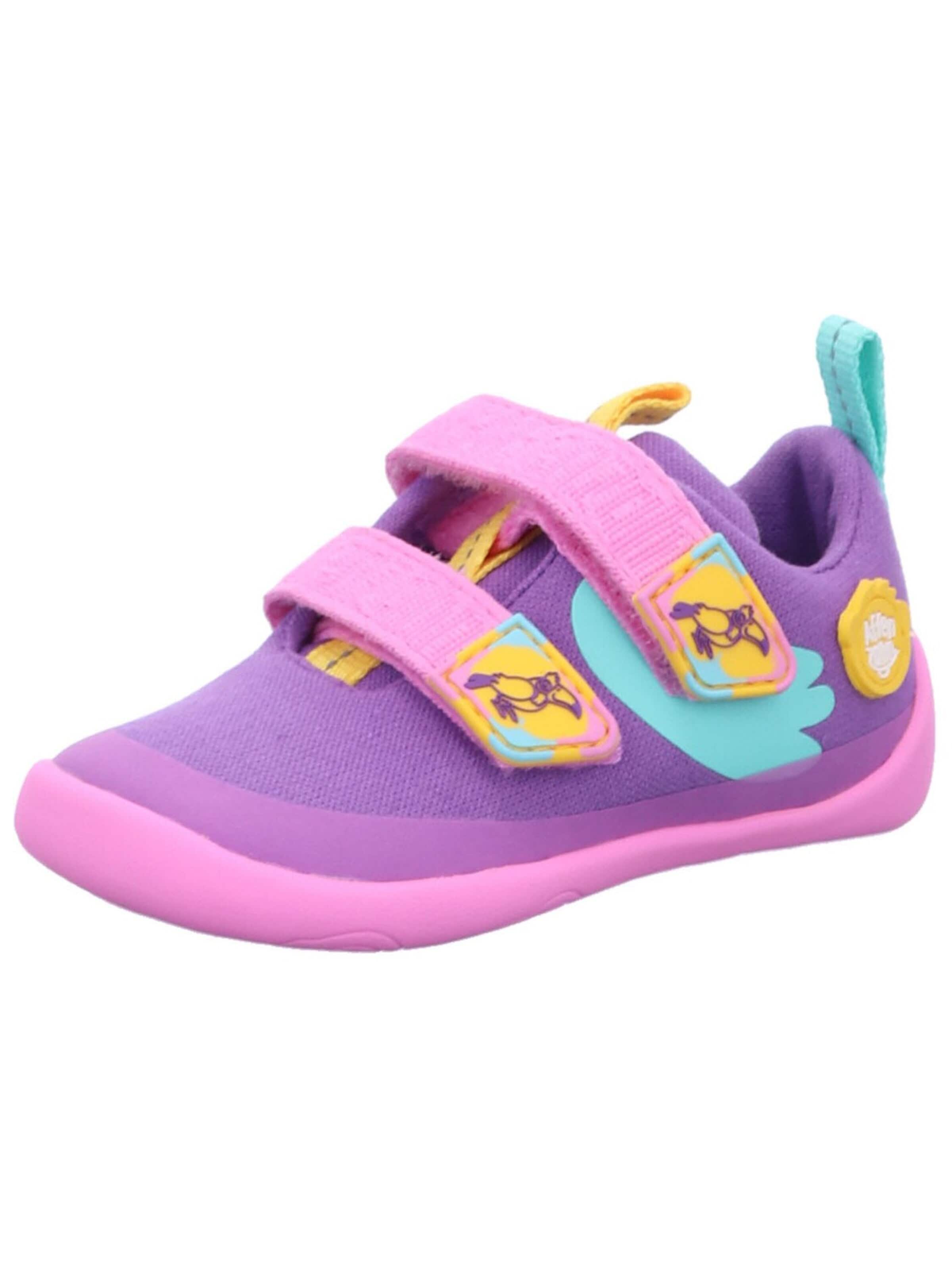 Affenzahn Sneaker 'Sneaker Mädchen 00391 40120 Textil in rot' i lila: framsida