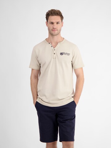 LERROS Shirt in Beige: voorkant