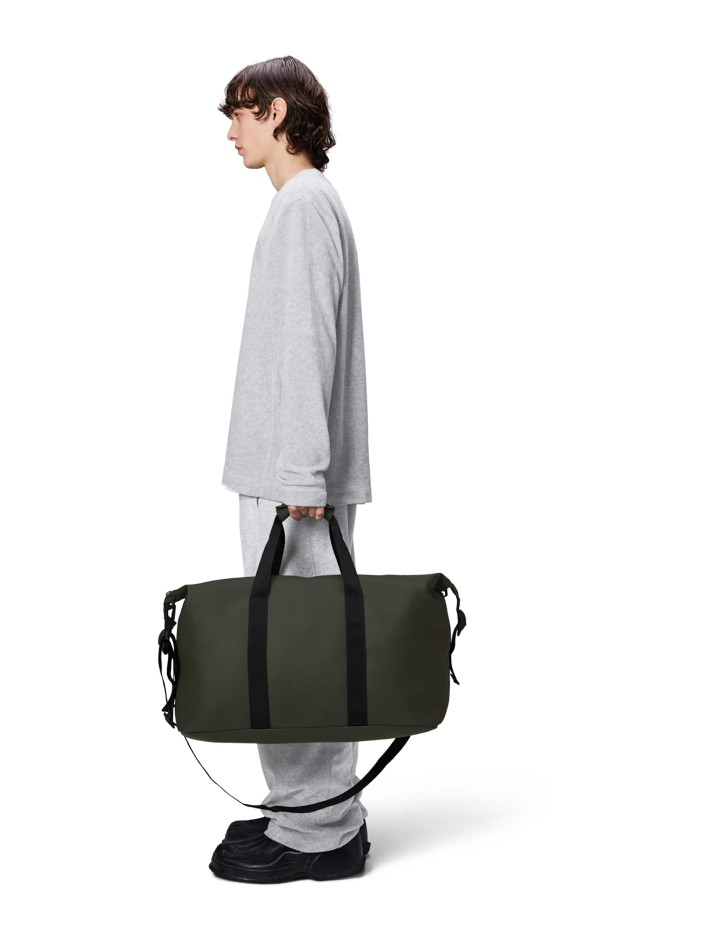 RAINS Travel Bag 'Hilo' in Green