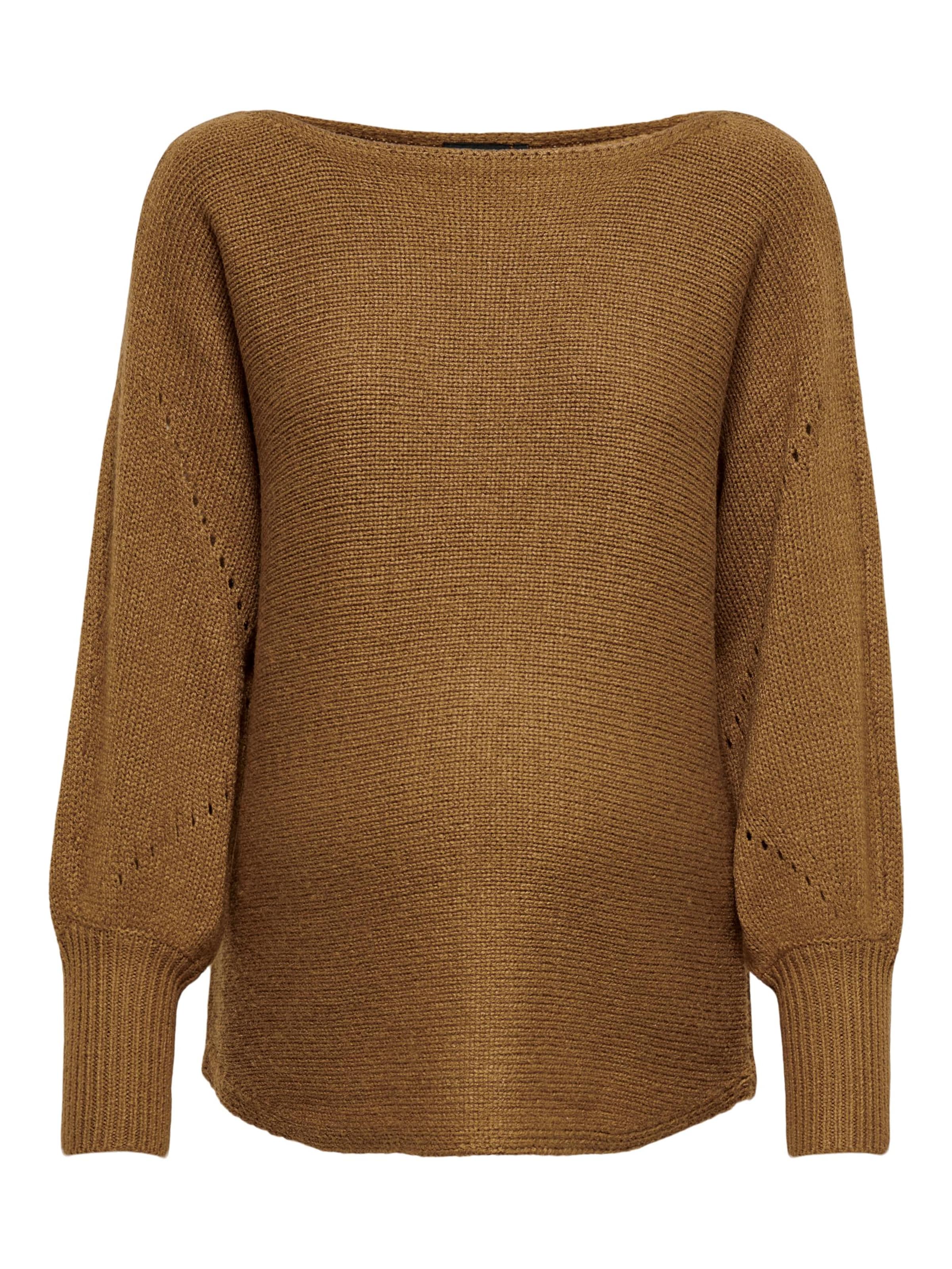 Only Maternity - Jersey 'Nicoya' en marrón: frente