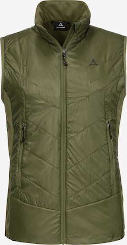 Schöffel Vest 'Cascata ' in Green: front