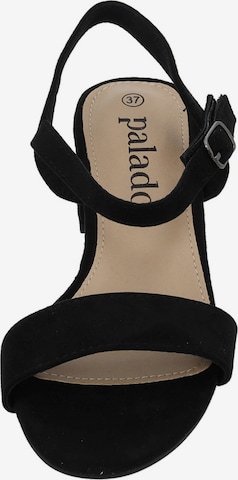 Palado Sandals 'Cinv' in Black