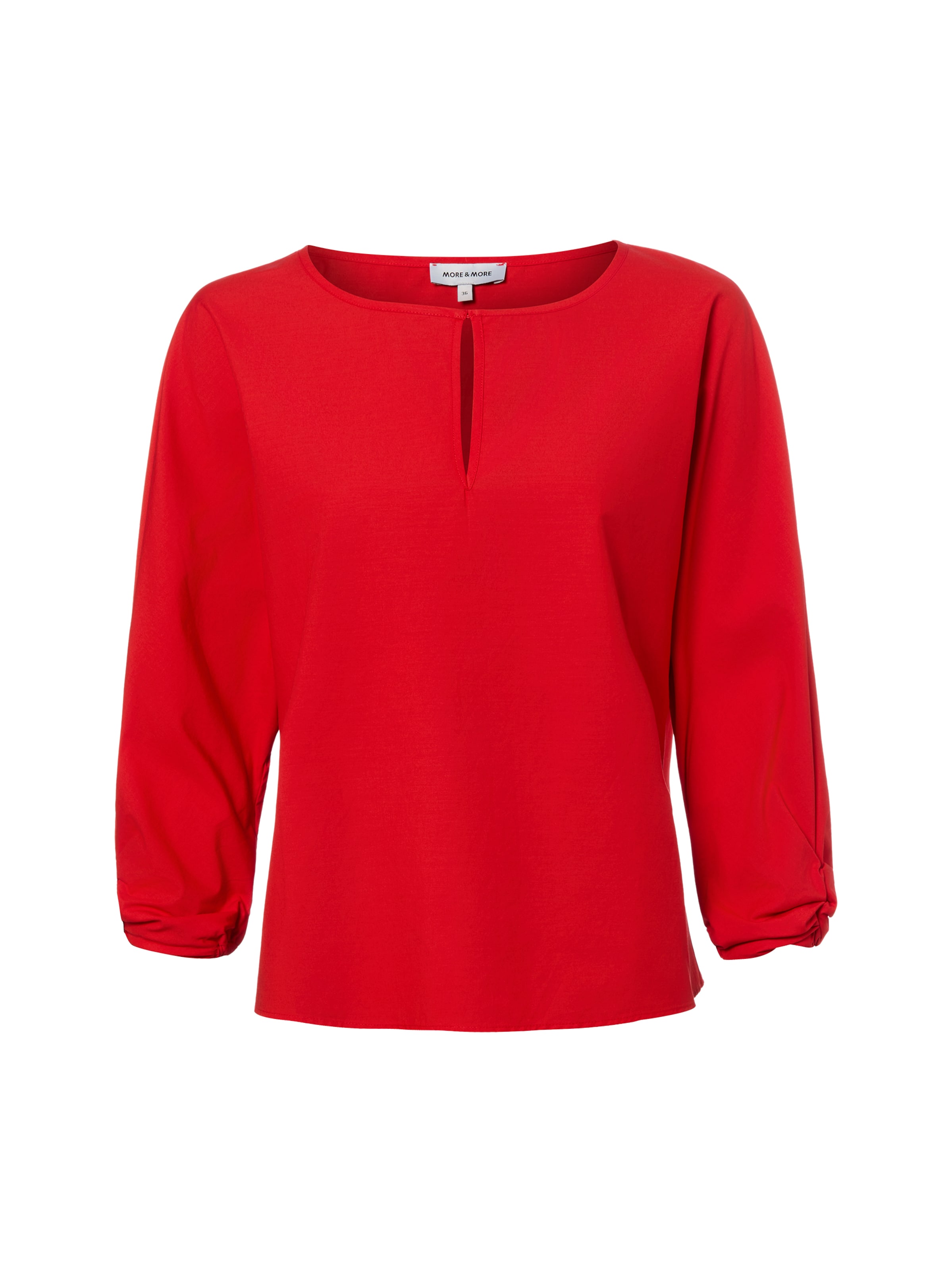 MORE & MORE Blouse in Red: front