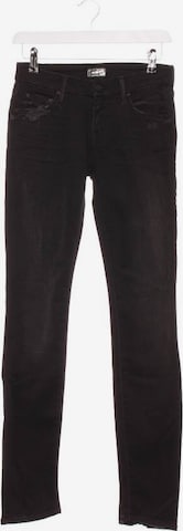 MOTHER Jeans in 25 in Black: front