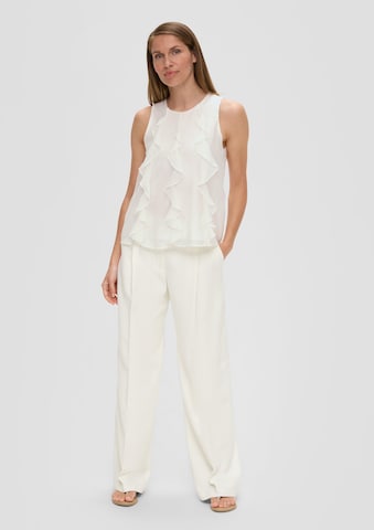s.Oliver BLACK LABEL Blouse in Wit