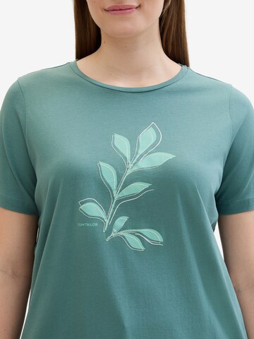 T-shirt Tom Tailor Women + en vert