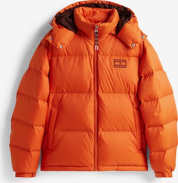 Veste d’hiver 'ALASKA' Tommy Jeans en orange : devant
