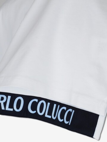 T-Shirt 'Camarda' Carlo Colucci en blanc