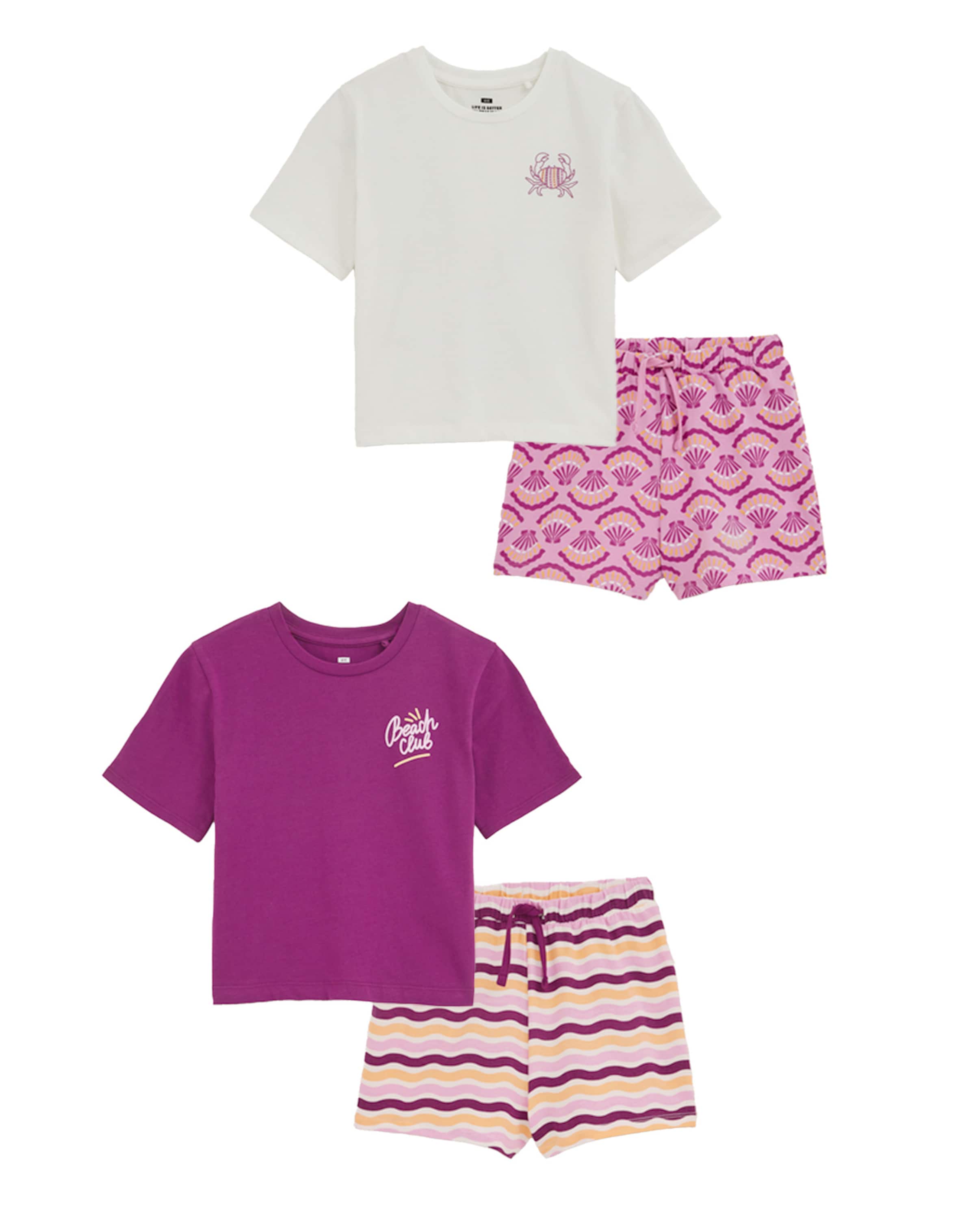 lillā WE Fashion Pidžama: no priekšpuses