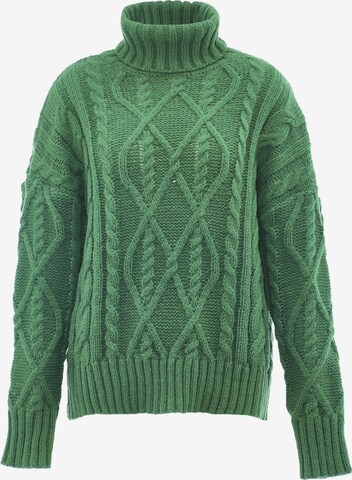 MYMO - Pullover em verde: frente