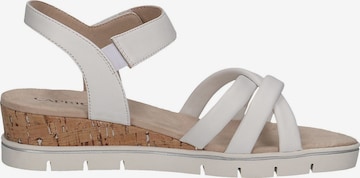 CAPRICE Strap Sandals in White