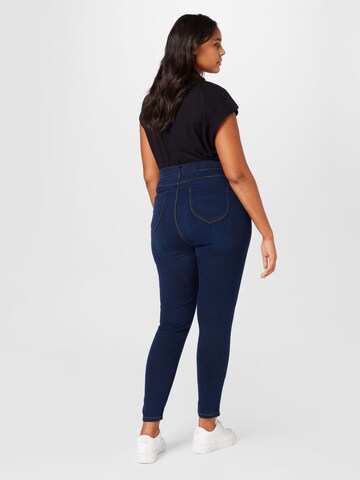 Dorothy Perkins Curve Skinny Farkkuleggingsit 'Eden' värissä sininen