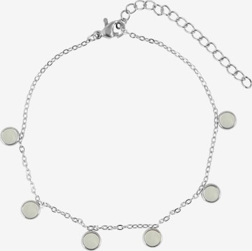 Akzent Fußschmuck 'Dar, langlebig' in Silber: Vorderseite