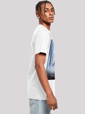 T-Shirt 'Disney Frozen 2 Movie Poster' F4NT4STIC en blanc