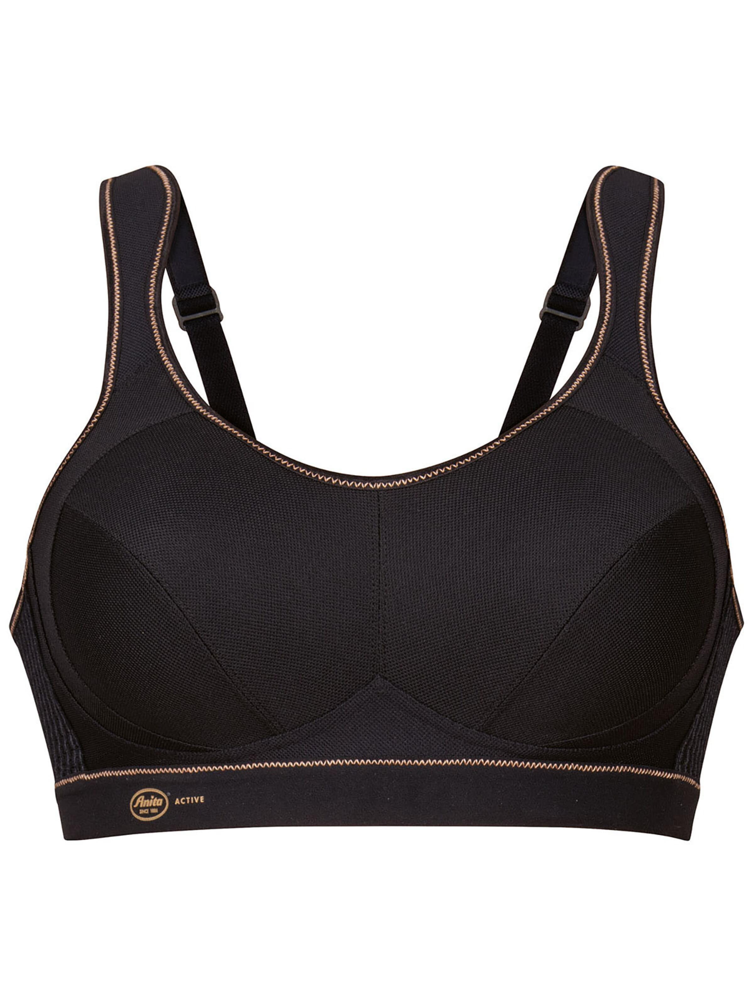 ANITA Bustier BH 'extreme control' in Schwarz: Vorderseite