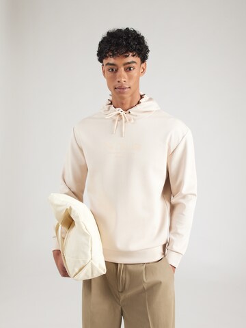 No Excess Sweatshirt in Beige: voorkant