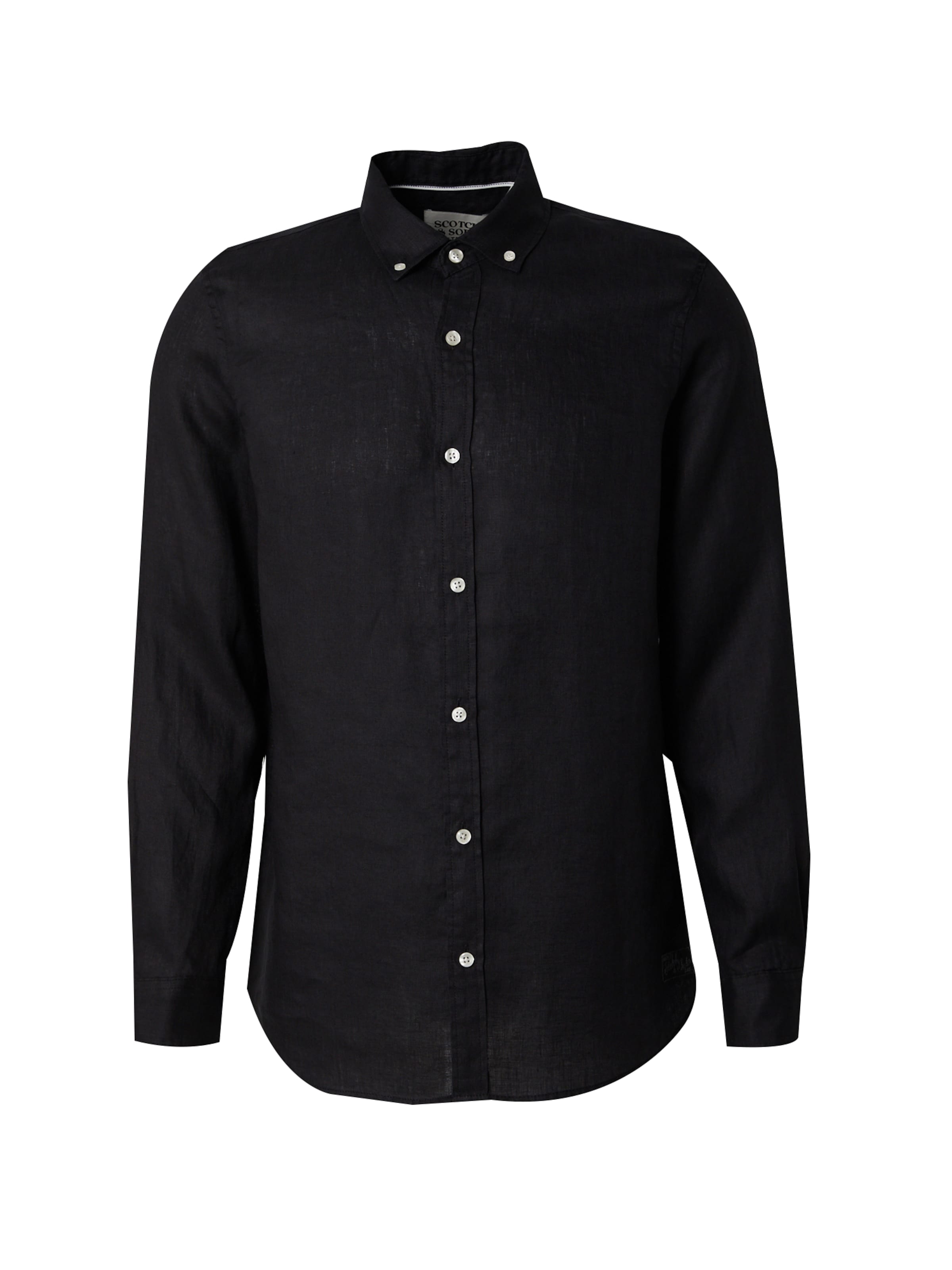 SCOTCH & SODA Regular fit Ing 'Core' - fekete: elől