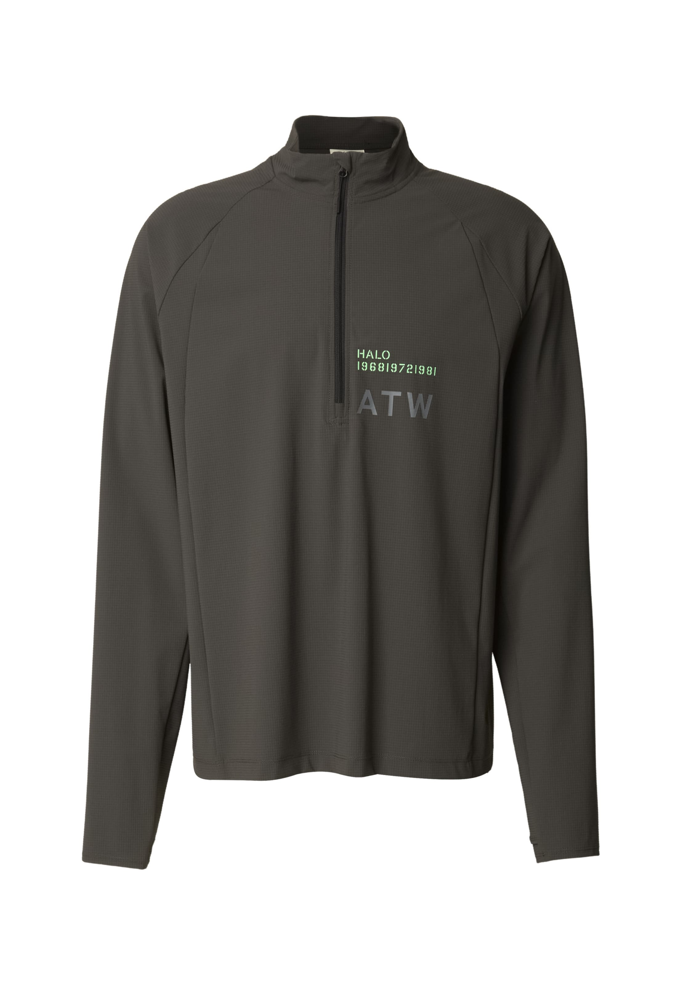 HALO Shirt 'Air' in Zwart: voorkant