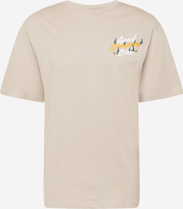 Redefined Rebel T-shirt i beige: framsida