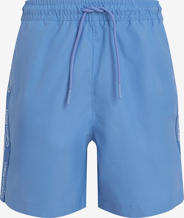 Calvin Klein Swimwear Badeshorts in Blau: Vorderseite