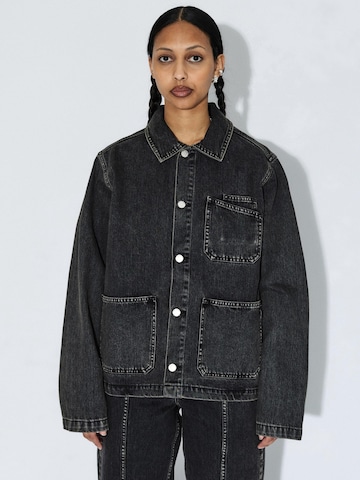 Dr. Denim Between-season jacket 'Evon Worker' in Black