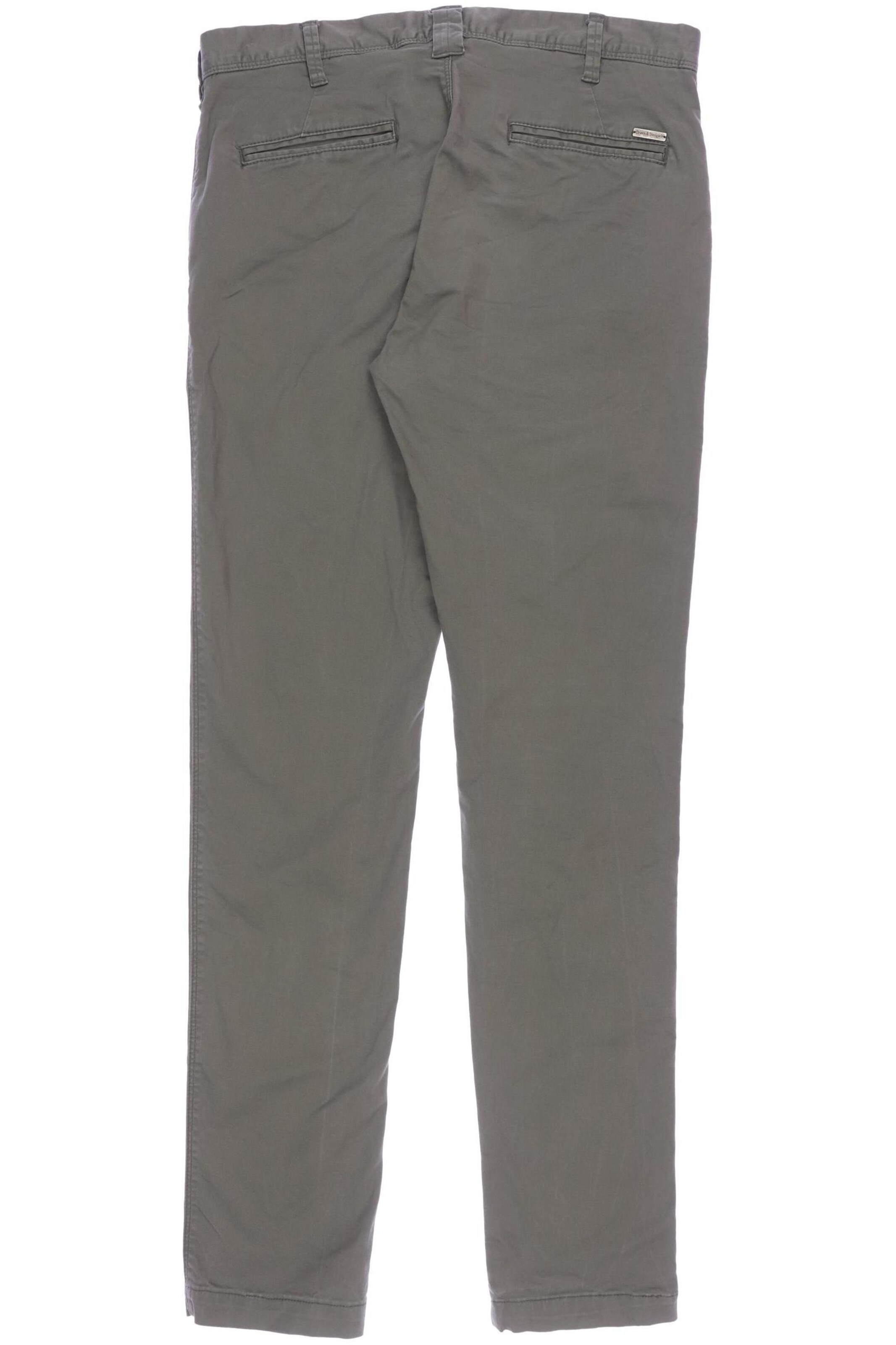 Bruun & Stengade Stoffhose 31 in Grün