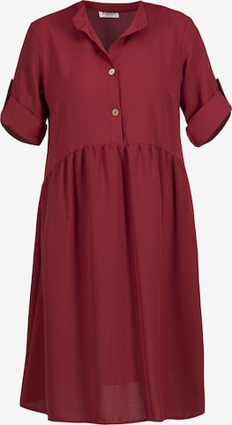 Robe-chemise 'DALIA' Karko en rouge : devant