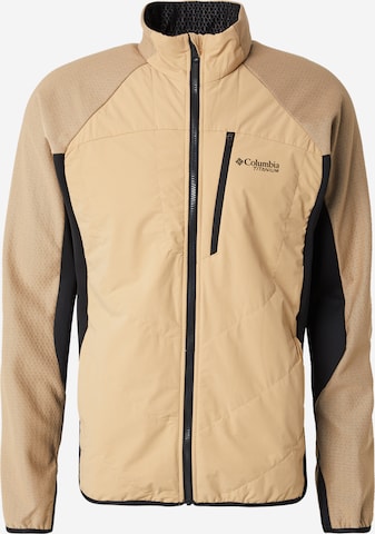 COLUMBIA Zunanja jakna 'Arctic Crest™' | rjava barva: sprednja stran