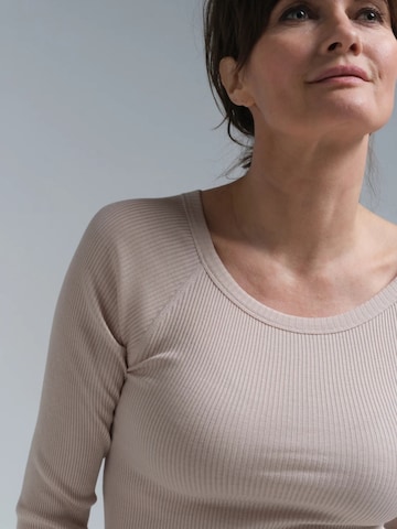 Seamless Basic Svetr – béžová