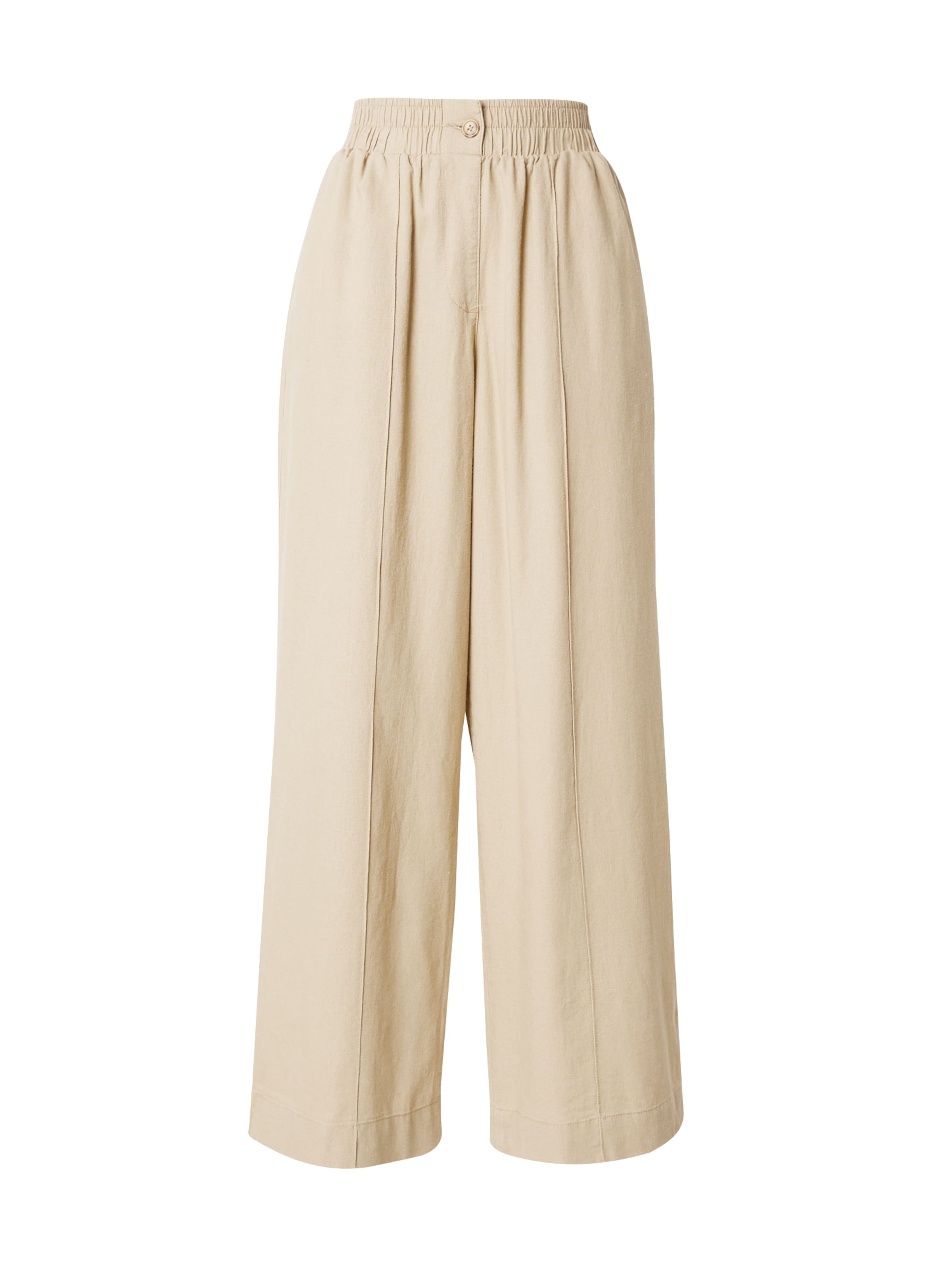 TOPSHOP Loosefit Bukser i beige: forside