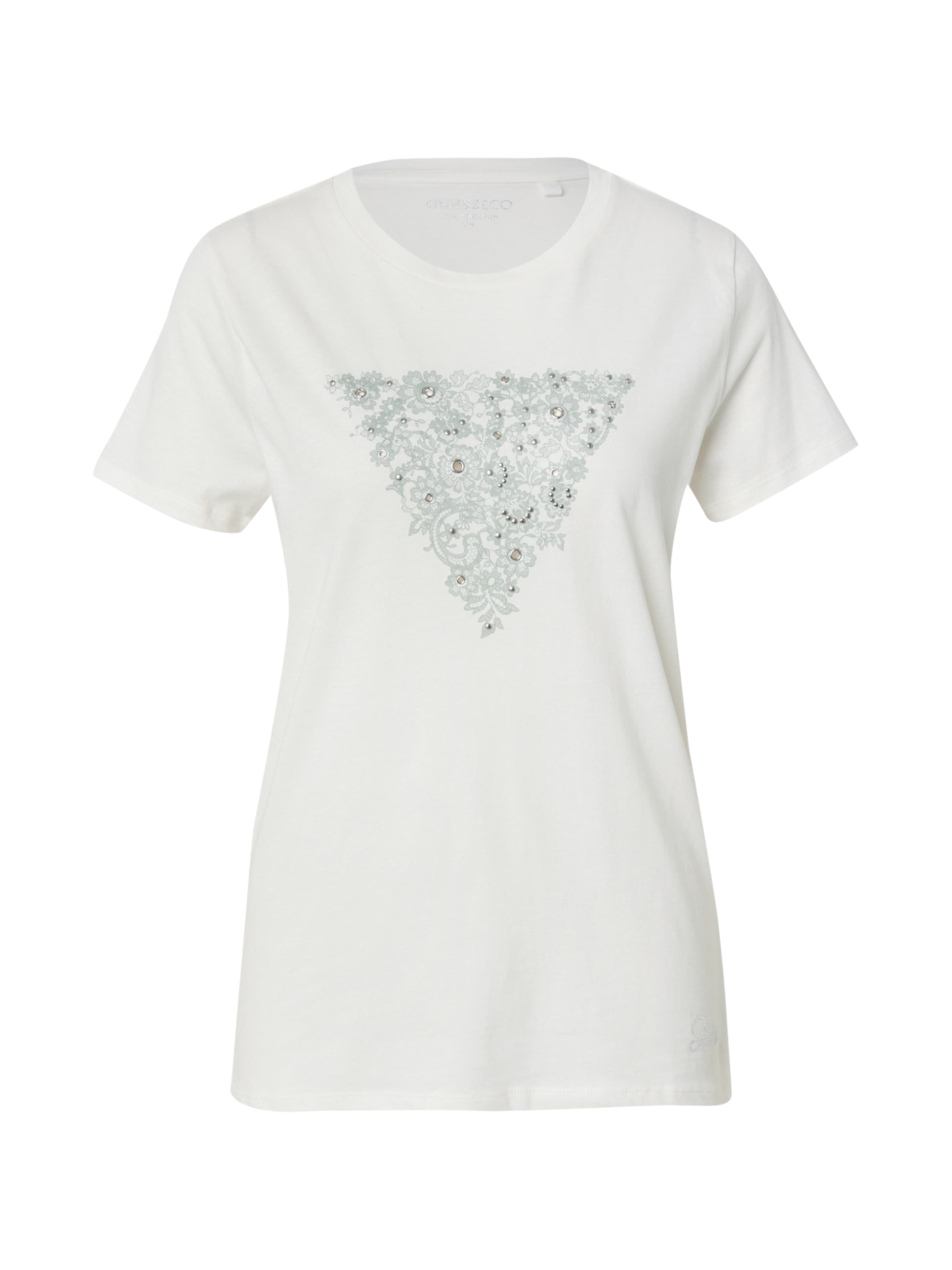 GUESS Shirt 'FAUX' in White: front