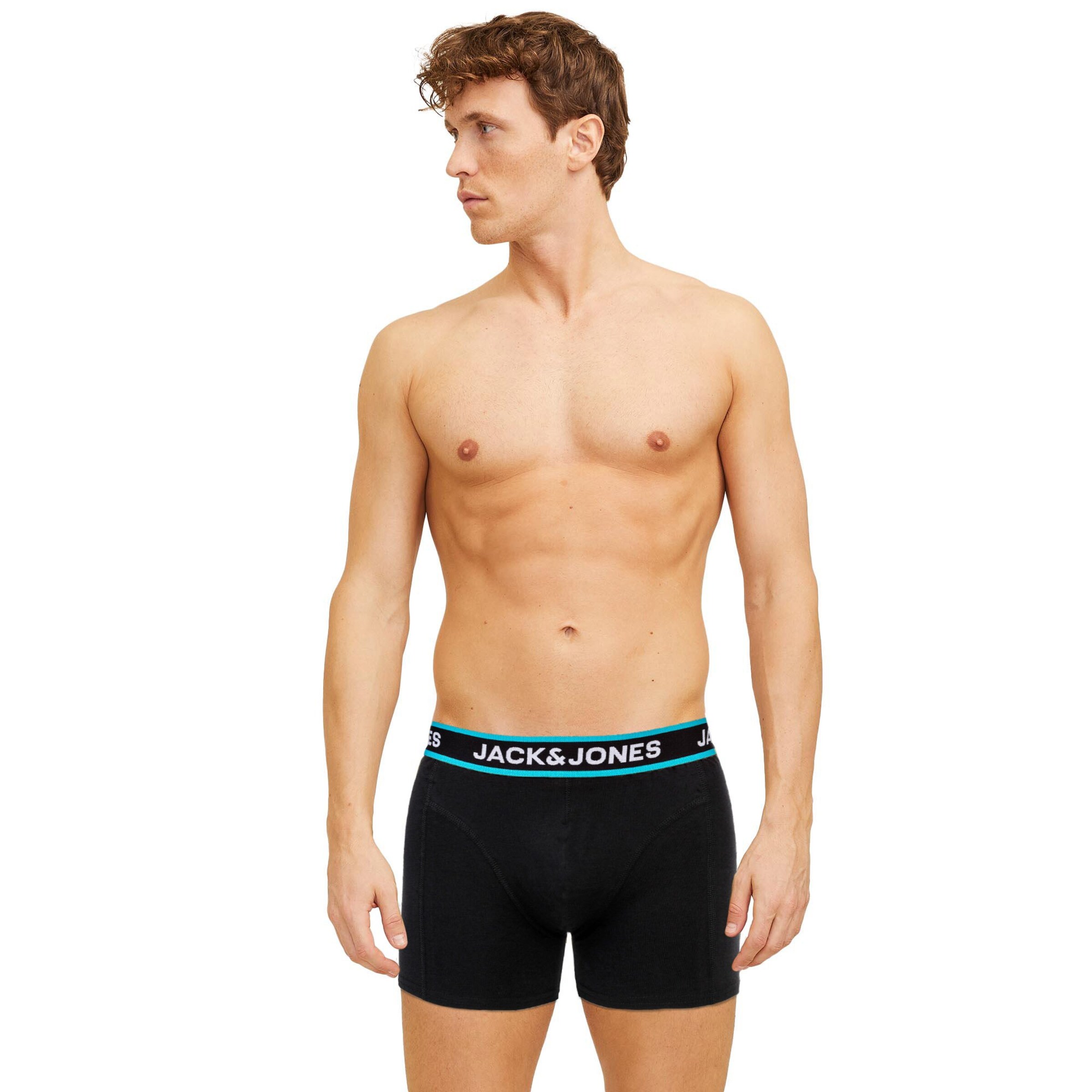 JACK & JONES Bokserki w kolorze czarny: przód