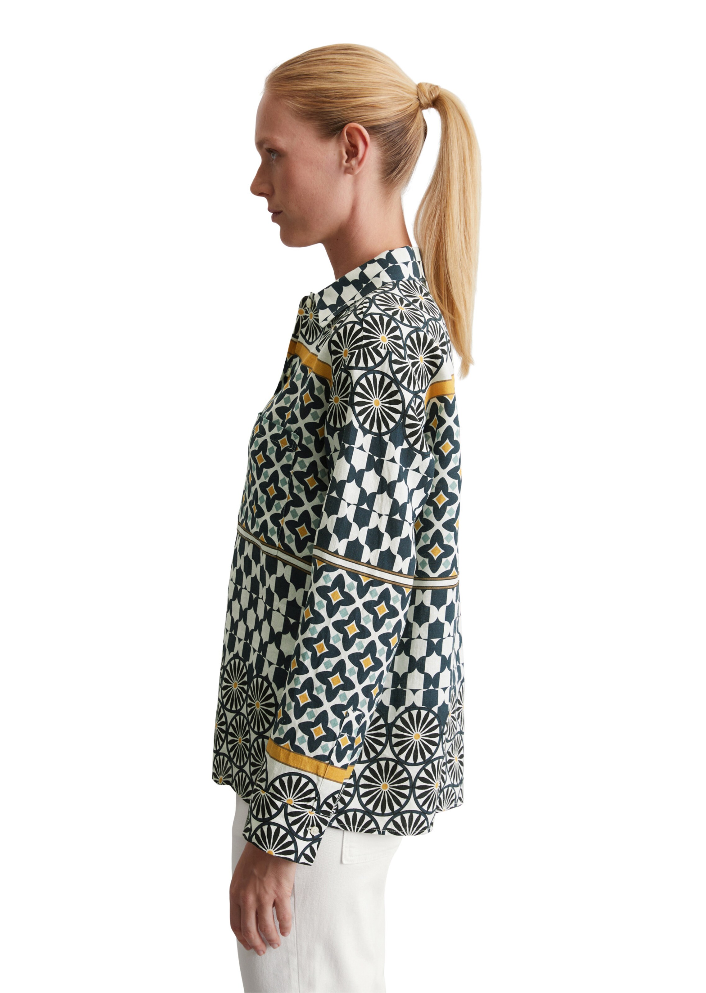 Marc O'Polo Bluse in Grün