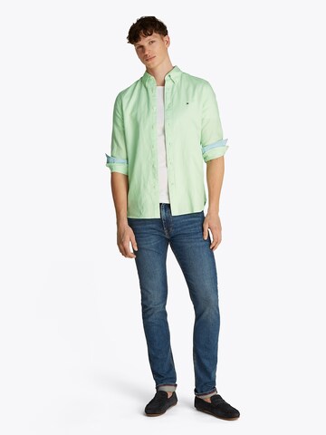 Coupe regular Chemise TOMMY HILFIGER en vert