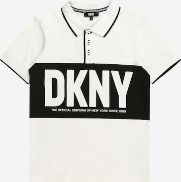 T-Shirt DKNY en blanc : devant