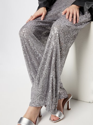 Wide Leg Pantalon Oasis en argent