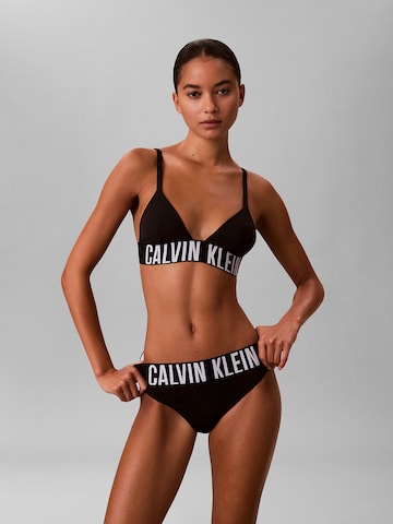 Bas de bikini 'Intense Power' Calvin Klein Swimwear en noir : devant