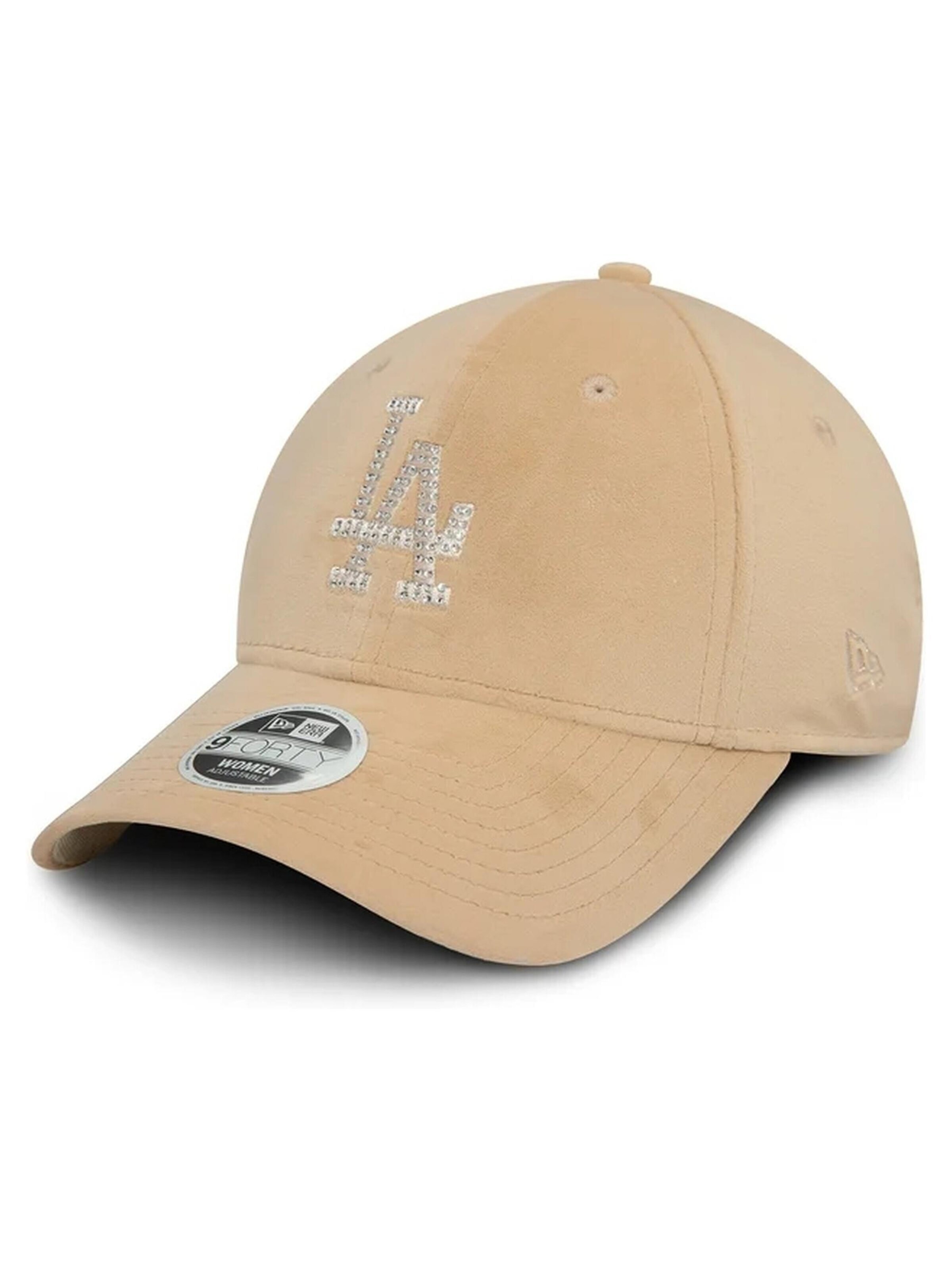 NEW ERA - Gorra 'Gorra new era beige dodgers wmns velour diamante 9forty losdod' en beige