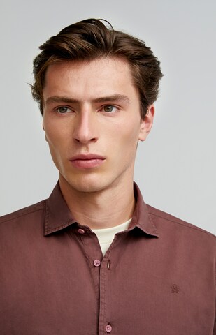 Regular fit Camicia 'Seatle' di Scalpers in rosso
