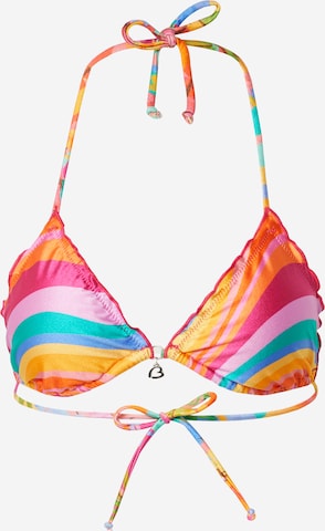 Banana Moon Triangle Bikini Top in Mixed colors: front