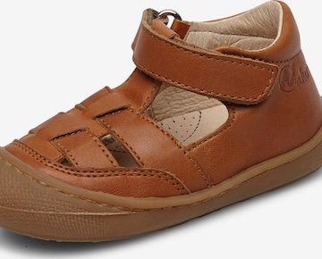 NATURINO Open schoenen 'WAD' in Beige: voorkant