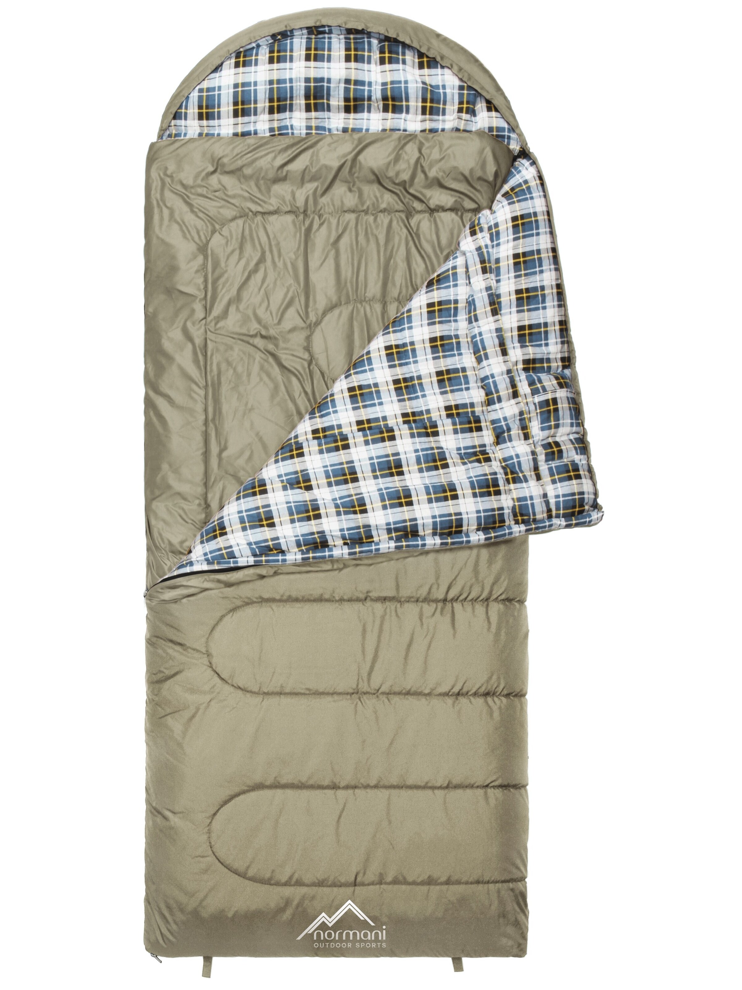 normani Sleeping Bag 'Antarctica' in Green