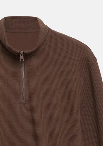 s.Oliver Sweatshirt in Brown: front