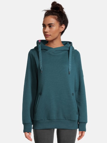 salzhaut Sweatshirt 'Sünn' in Groen: voorkant