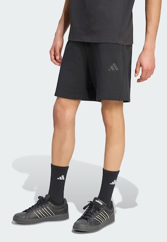 ADIDAS SPORTSWEAR Regular Sportshorts in Schwarz: Vorderseite