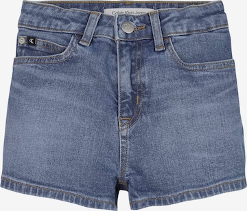 Calvin Klein Loosefit Jeans in Blauw: voorkant